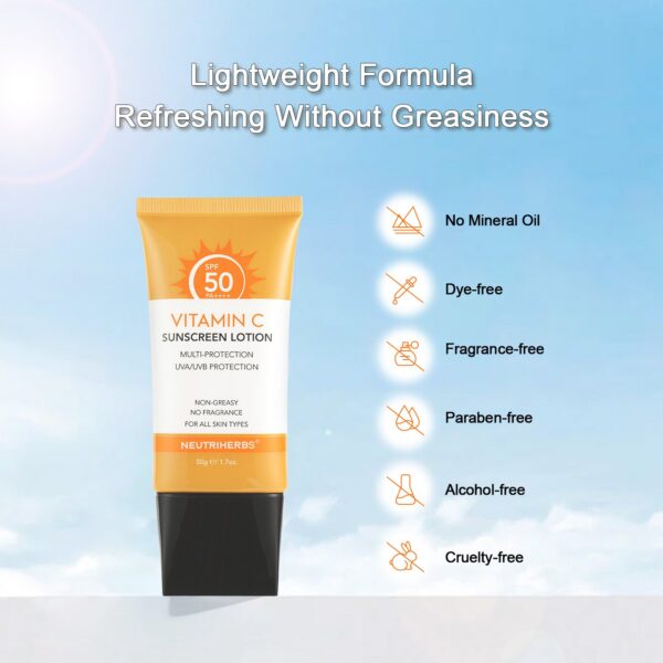 Vitamin C Sunscreen SPF50